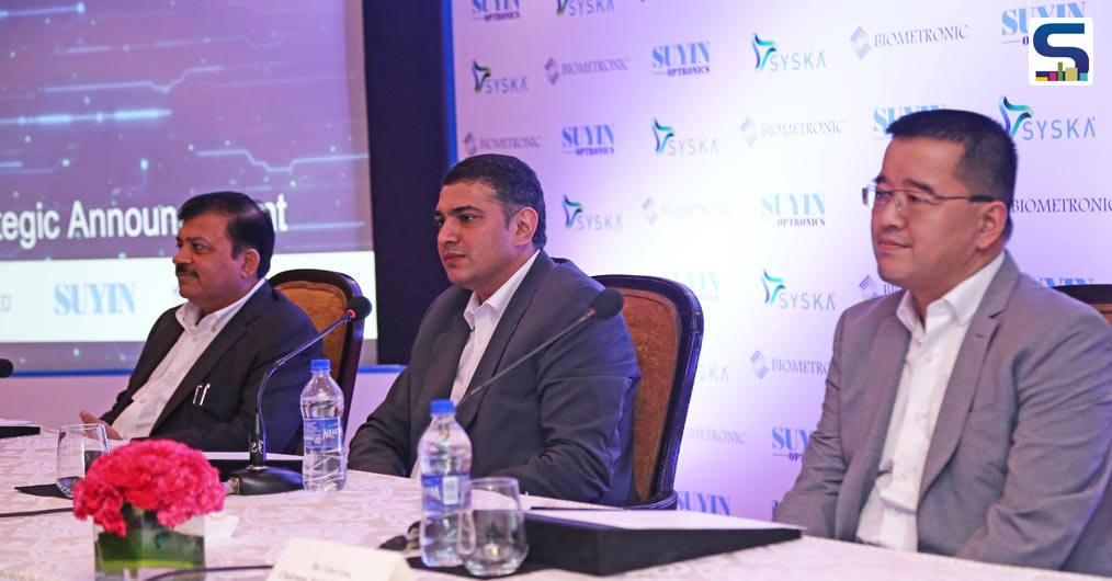 Suyin Optronics in partnership with Syska Group and Biometronic sets operations in India
